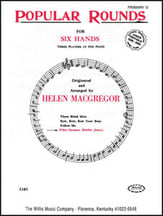 Frere Jacques-1 Piano 6 Hands piano sheet music cover